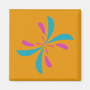 Aimant Abstrait simple Motif de vol papillon