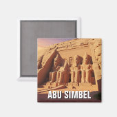 Aimant Abu Simbel Egypt Travel (Recto/Verso)