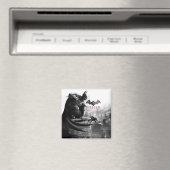 Aimant AC Poster - Batman Gargoyle Ledge (In Situ (Lave-vaisselle))