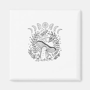 Aimant Academia Goblincore Cottagecore Esthétique Sorcièr