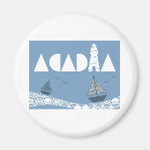 Aimant Acadie (Devant)