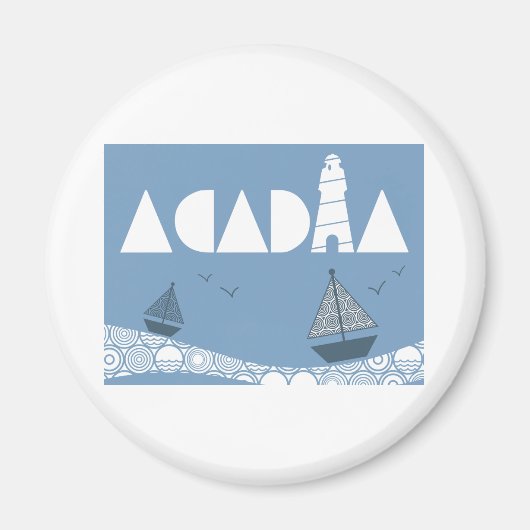 Aimant Acadie (Devant)