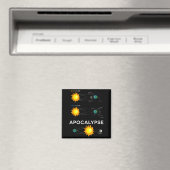 Aimant Acalypse Éclipse Solaire Lunaire Éducation Espace (In Situ (Lave-vaisselle))