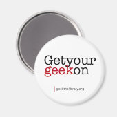 Aimant Accédez à votre geek (Recto/Verso)