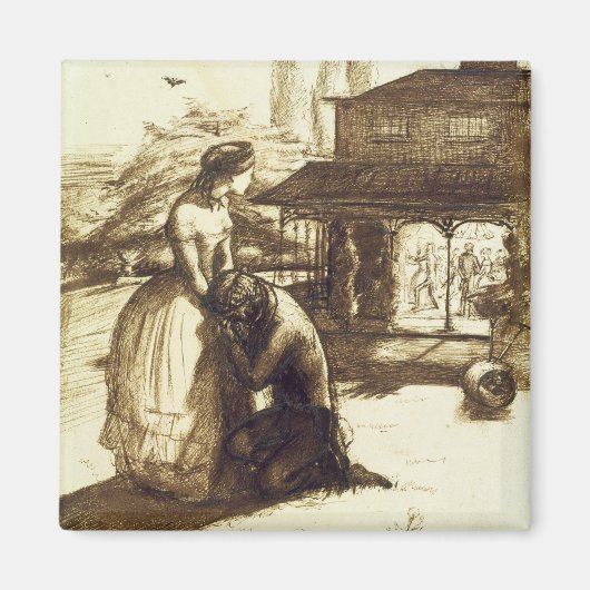 Aimant Accepté, 1853 (encre de plume et encre brune sur p (Devant)