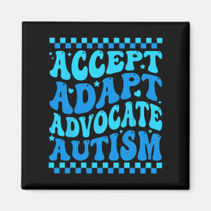 Aimant Accepter Adapt Advocate Sensibilisation sur l'auti