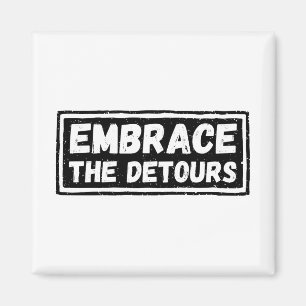 Aimant Acceptez La Citation Inspirationnelle Detours