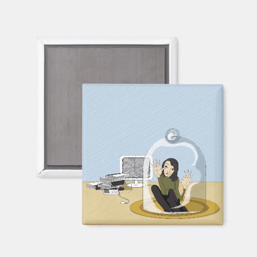 Aimant accès refusé (Recto/Verso)