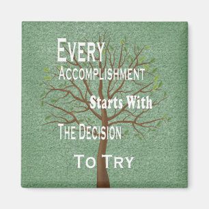 Aimant Accomplissement et accomplissement de motivation
