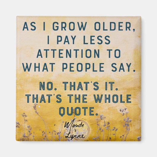 Aimant Accorder moins d'attention au devis (Devant)