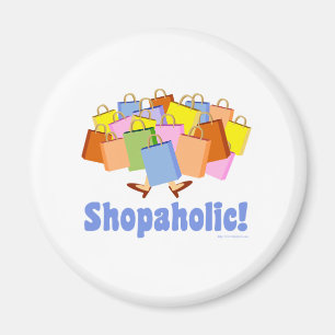 Aimant Accro du shopping