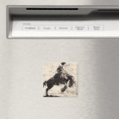 Aimant Accrocher - Bronco Busting Champ (In Situ (Lave-vaisselle))