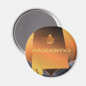 Aimant Accueil Alabama (Recto/Verso)