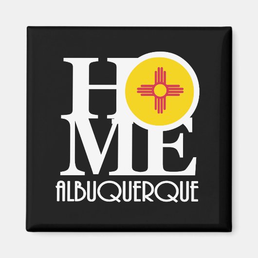Aimant ACCUEIL Albuquerque (Devant)