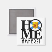 Aimant ACCUEIL Amherst (Recto/Verso)