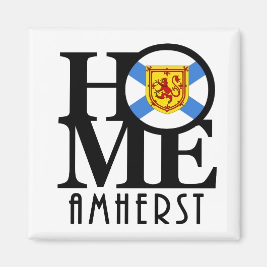 Aimant ACCUEIL Amherst (Devant)