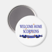 Aimant Accueil Bienvenue Scorpions (Recto/Verso)
