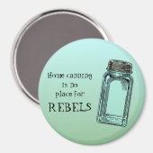 Aimant Accueil Canne Pas De Place Pour Rebels Funny Cuisi (Recto/Verso)