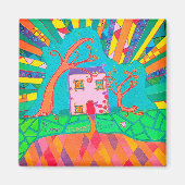 Aimant Accueil doux (Devant)