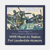 Aimant Accueil du vol 19 (Devant)