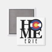 Aimant ACCUEIL Erie Colorado (Recto/Verso)