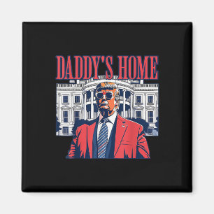 Aimant Accueil Je vote Condamné Felon 2024 Trump Daddy