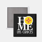 Aimant ACCUEIL Las Cruces (Recto/Verso)