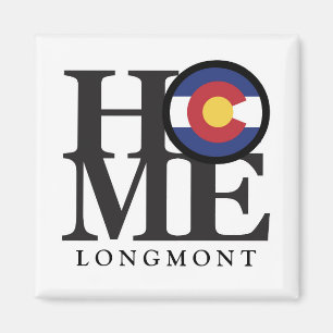 Aimant ACCUEIL Magazine Longmont Colorado 4x4"