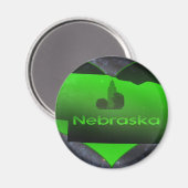 Aimant Accueil Nebraska (Recto/Verso)