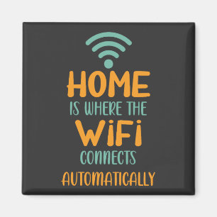 Aimant Accueil Où Le Wifi Se Connecte Automatiquement