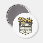 Aimant Accueil Où Nous Le Garons (Recto/Verso)