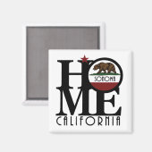 Aimant ACCUEIL Sonoma Californie (Recto/Verso)