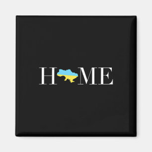 Aimant Accueil Ukraine Drapeau ukrainien Uni