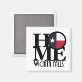 Aimant ACCUEIL Wichita Falls (Recto/Verso)
