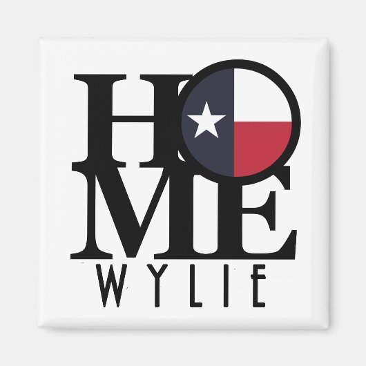 Aimant ACCUEIL Wylie Texas (Devant)
