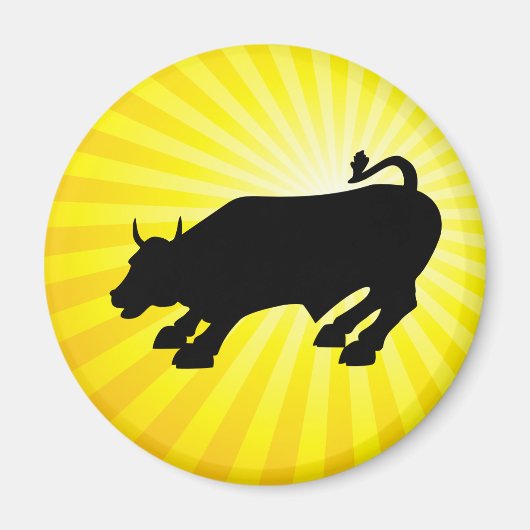 Aimant Accuser Black Bull de Wall Street (Devant)