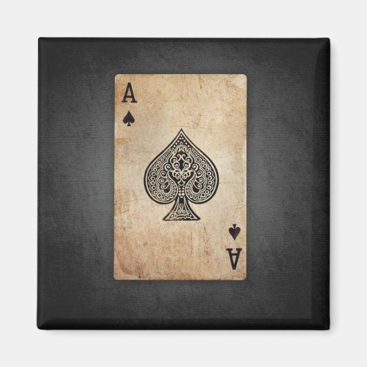 Aimant Ace of spades (Devant)
