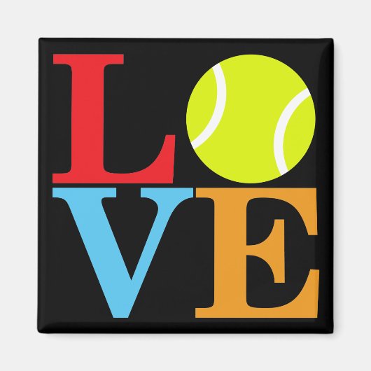 Aimant Ace Tennis LOVE (Devant)