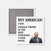 Aimant Acheter American (Recto/Verso)