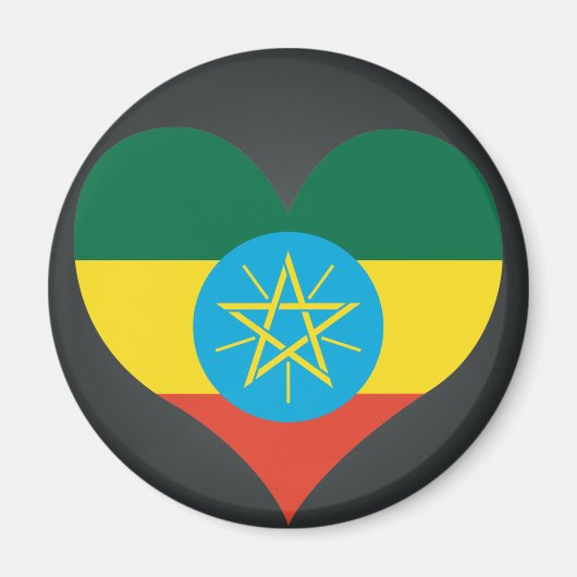 Aimant Acheter drapeau éthiopien (Devant)