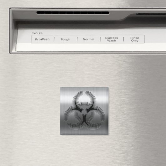 Aimant Acier brossé Biodanger (In Situ (Lave-vaisselle))