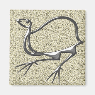 Aimant Acier drôle d'oiseau