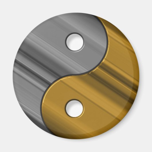 Aimant acier et laiton (Devant)