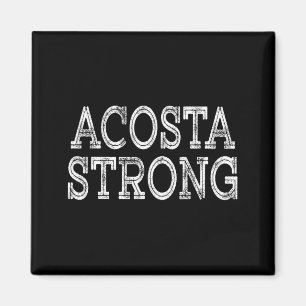 Aimant Acosta forte équipe réunion de famille nom de fami