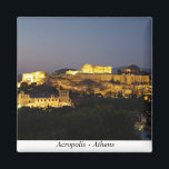 Aimant Acropole - Athènes<br><div class="desc">L'Acropole d'Athènes la nuit</div>