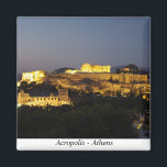 Aimant Acropole - Athènes<br><div class="desc">L'Acropole d'Athènes la nuit</div>