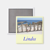 Aimant Acropole de Lindos (Recto/Verso)