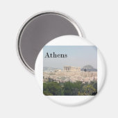 Aimant Acropole grecque d'Athènes (Recto/Verso)