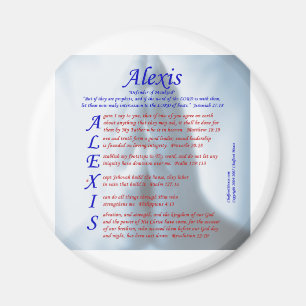 Aimant Acrostiche d'Alexis