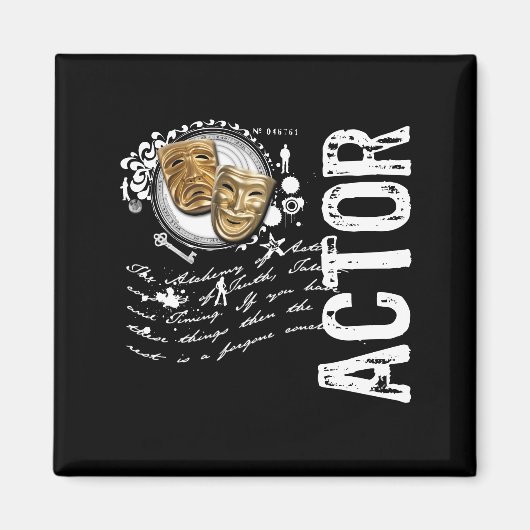 Aimant Acteur Alchimie de l'action (Devant)